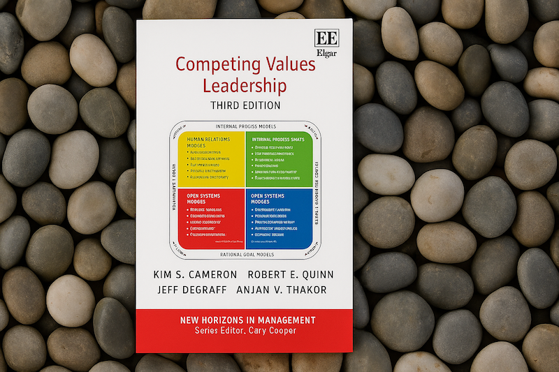 Review of Competing Values Leadership (Third Edition). Photo by Jeff McLain with ChatGPT.